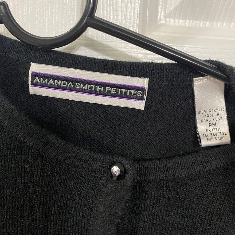 Amanda Smith Cardigan Sweater Top - Picture 2 of 4